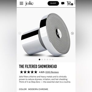 NEW The Jolie Filtered Showerhead